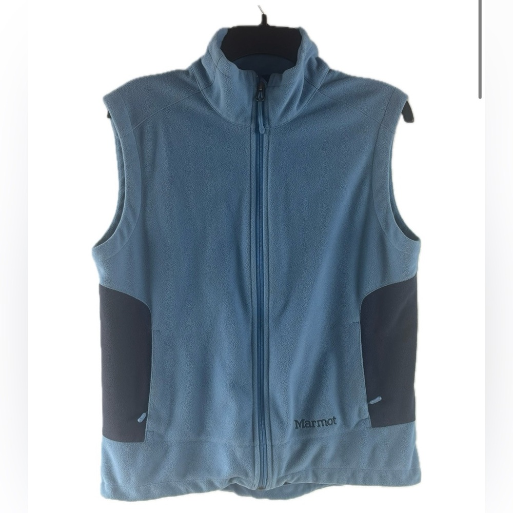 Marmot Windstopper Fleece Vest Light Blue | Women’s L